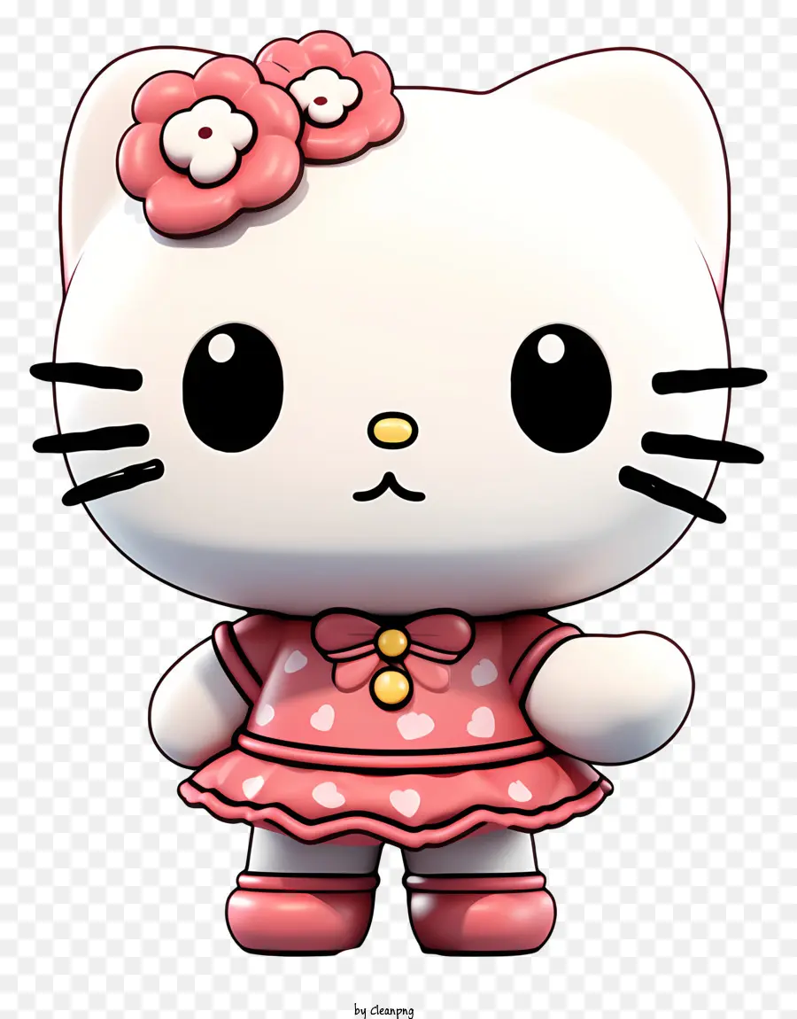 Sevimli Hello Kitty，Karikatür Kedi PNG