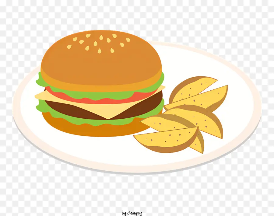 Yiyecek，Hamburger PNG