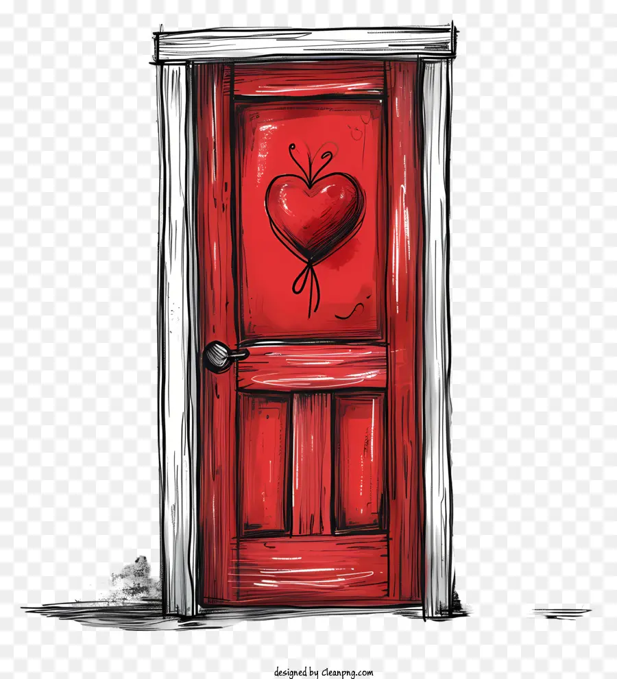 Sevgililer Günü Kapısı，Kırmızı Kapı PNG