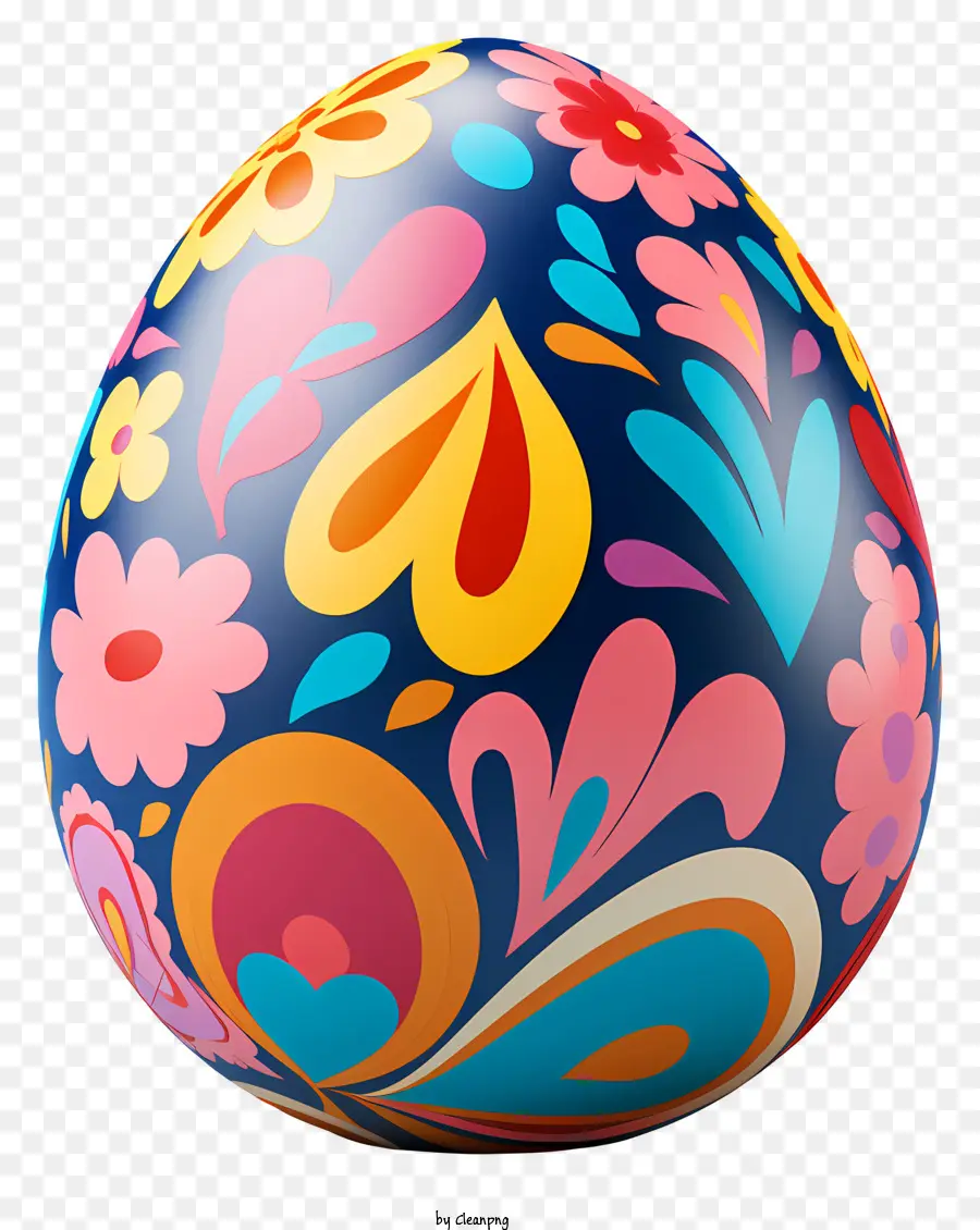 Gerçekçi Stil Paskalya Yumurtası，çok Renkli Yumurta PNG