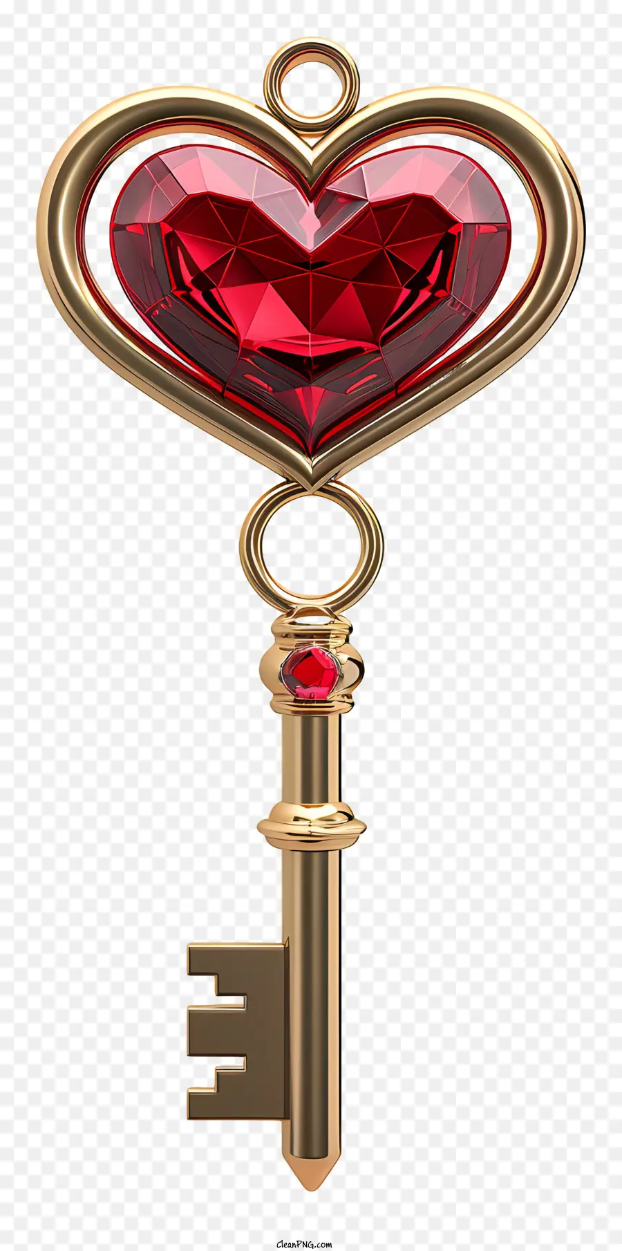 Sevgililer Günü Anahtarı，Altın Anahtar PNG