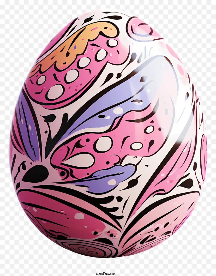 Gerçekçi Stil Paskalya Yumurtası，Yumurta Tasarımı PNG