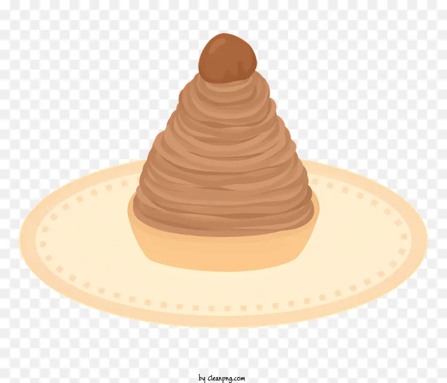 Yiyecek，Mont Blanc PNG