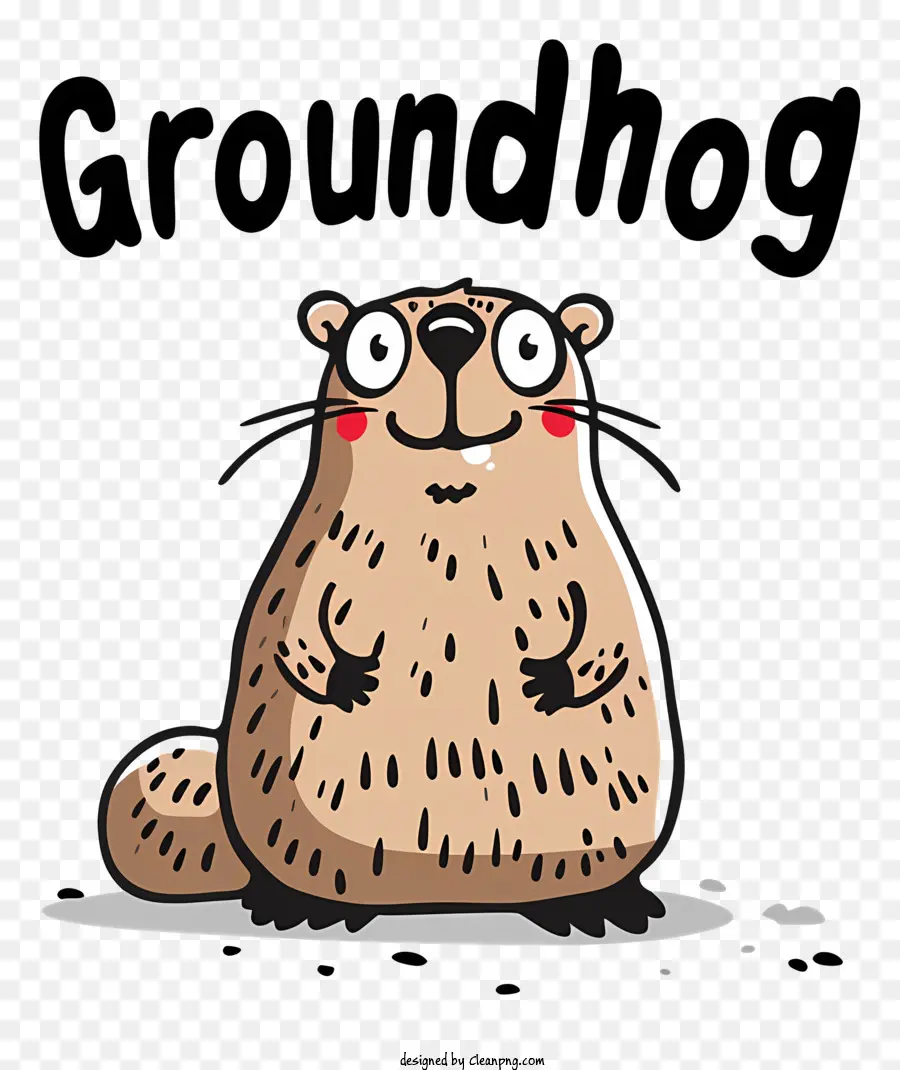 Groundhog Günü，Karikatür Groundhog PNG