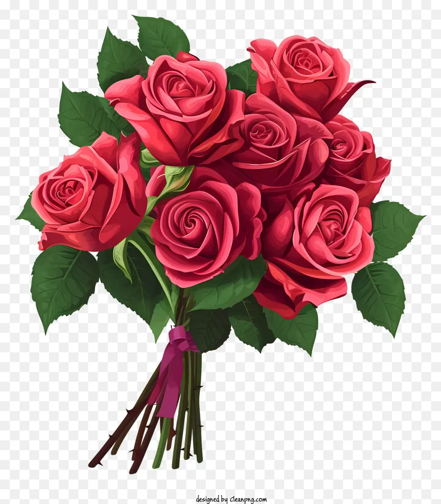Sevgililer Gül Grubu Çiçek Sanatı，Kırmızı Güller PNG