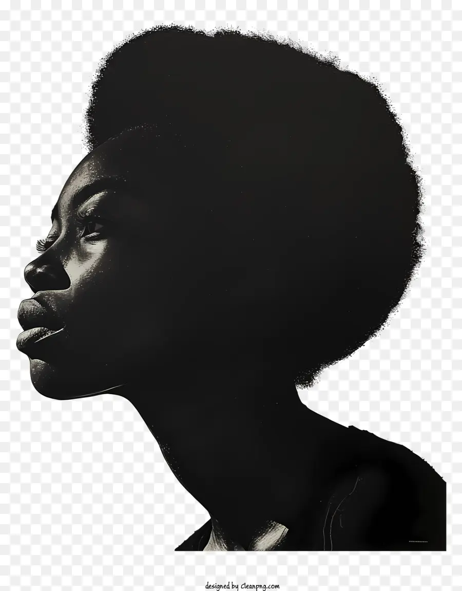 Siyahi Tarih Ayı，Siyah Kadın PNG