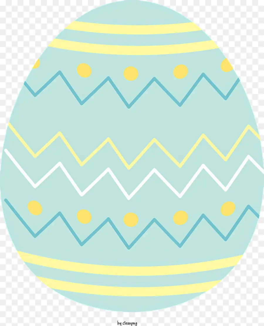 Mutlu Paskalyalar，Mavi Ve Sarı Yumurta PNG