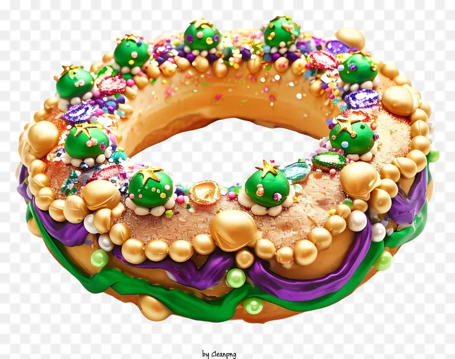 Mardi Gras，Kral Kek, Büyük Kek PNG