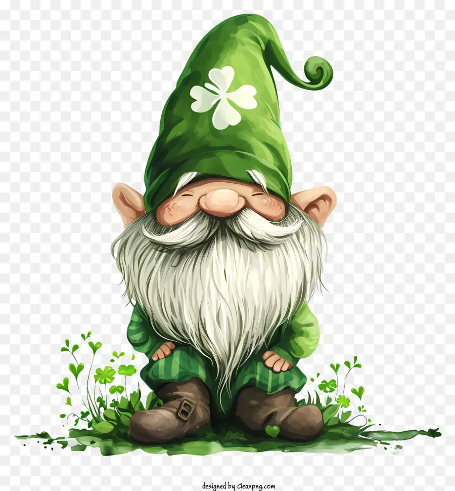 St Patricks Günü Gnome，Yeşil Cnome PNG