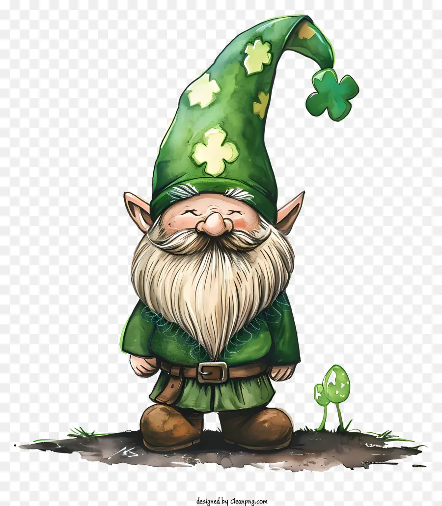 St Patrics Day Gnome，Gıcırtı PNG