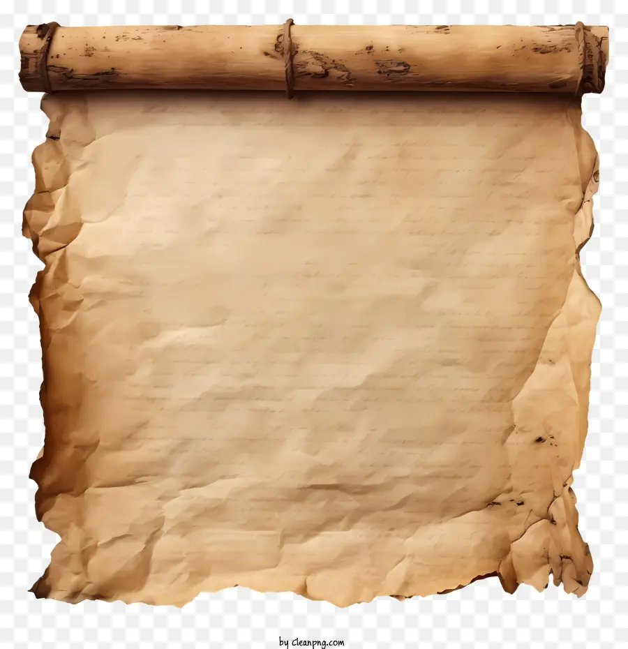 Gerçekçi Stil Eski Kağıt，Eski Parşömen Kağıdı PNG