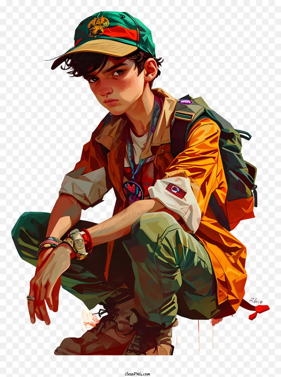 Boys Scout，Resim PNG