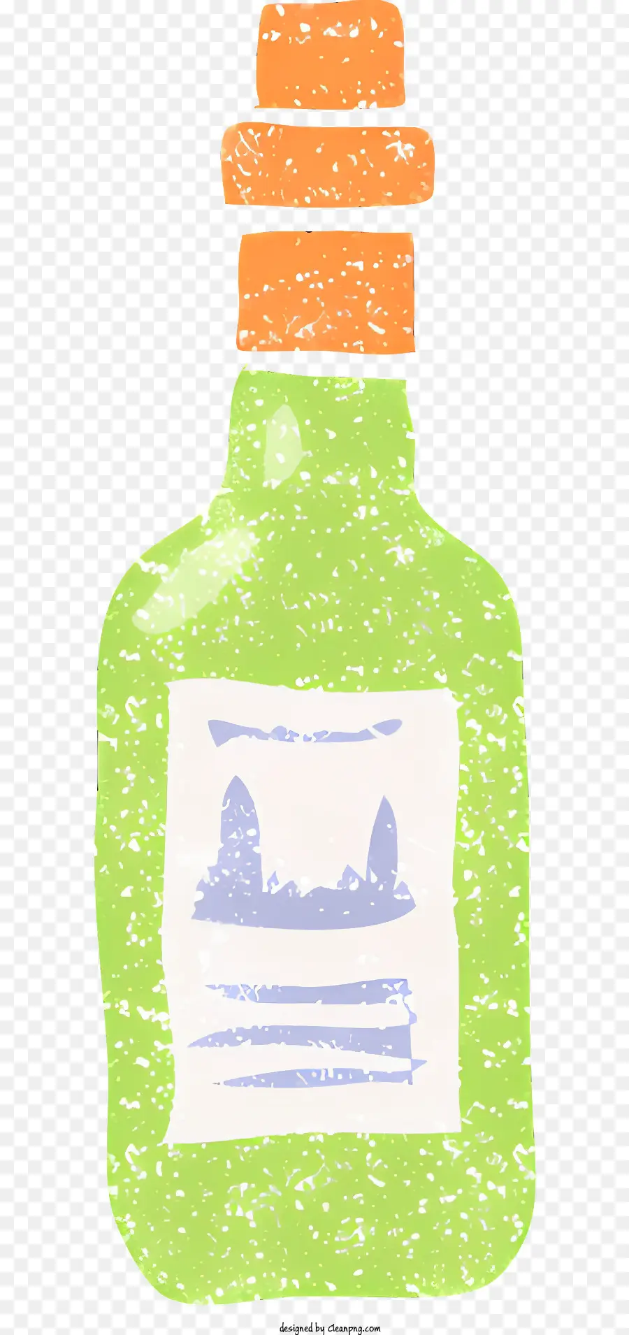 Yeşil şişe，Cam şişe PNG
