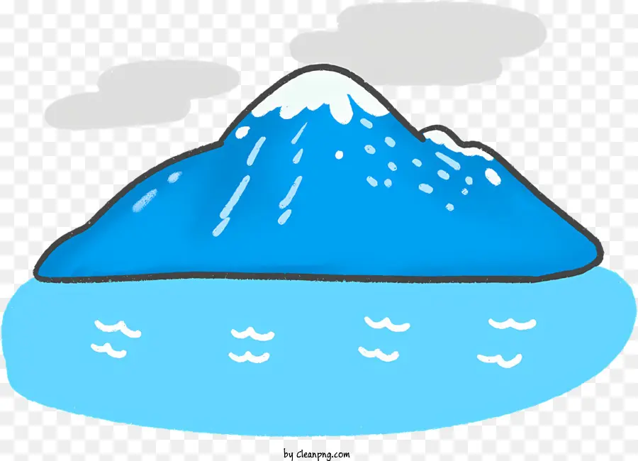 Mavi Dağ，Karlı Zirveler PNG
