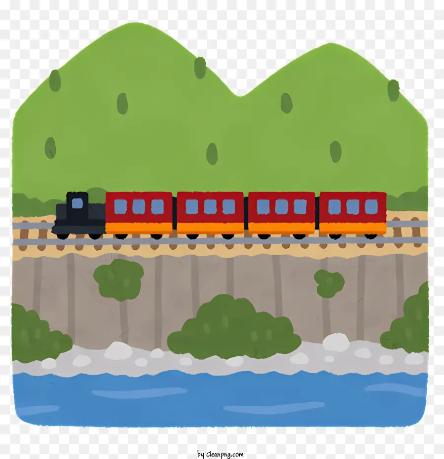 Simge，Karikatür Tren PNG