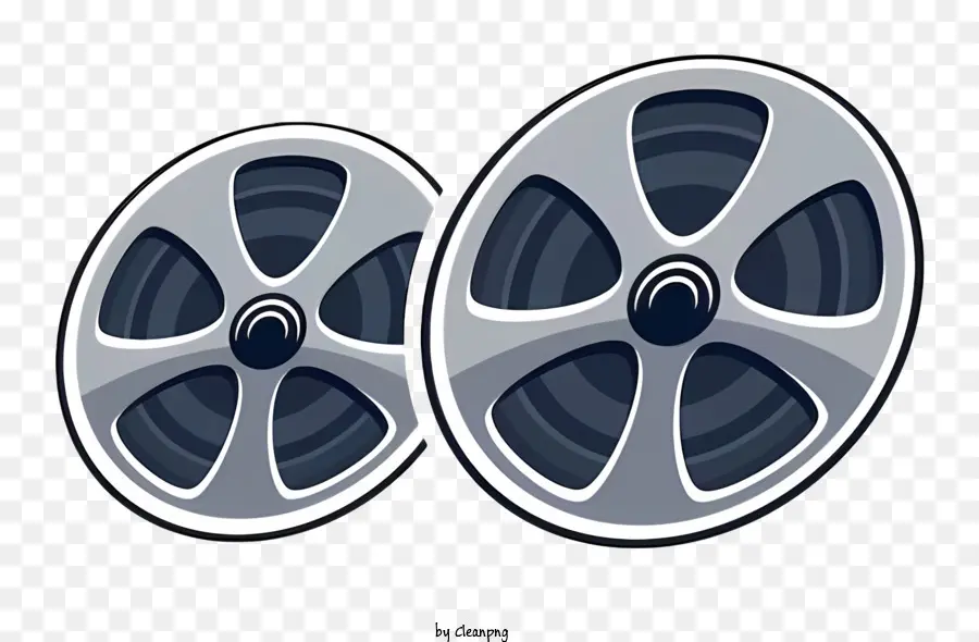 Film Logosu，Film Makaraları PNG