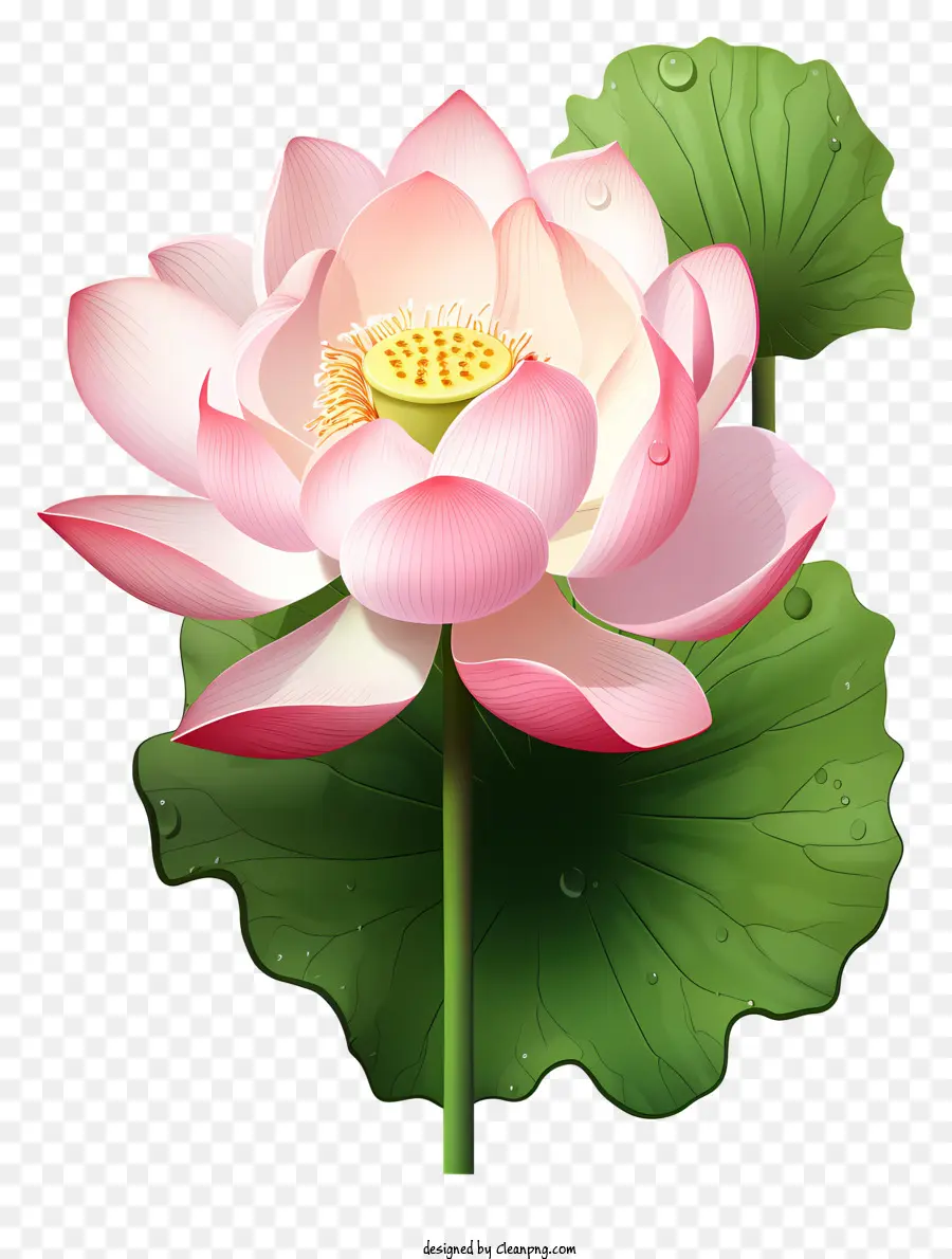 Elle çizilmiş Lotus çiçeği，Lotus çiçeği PNG