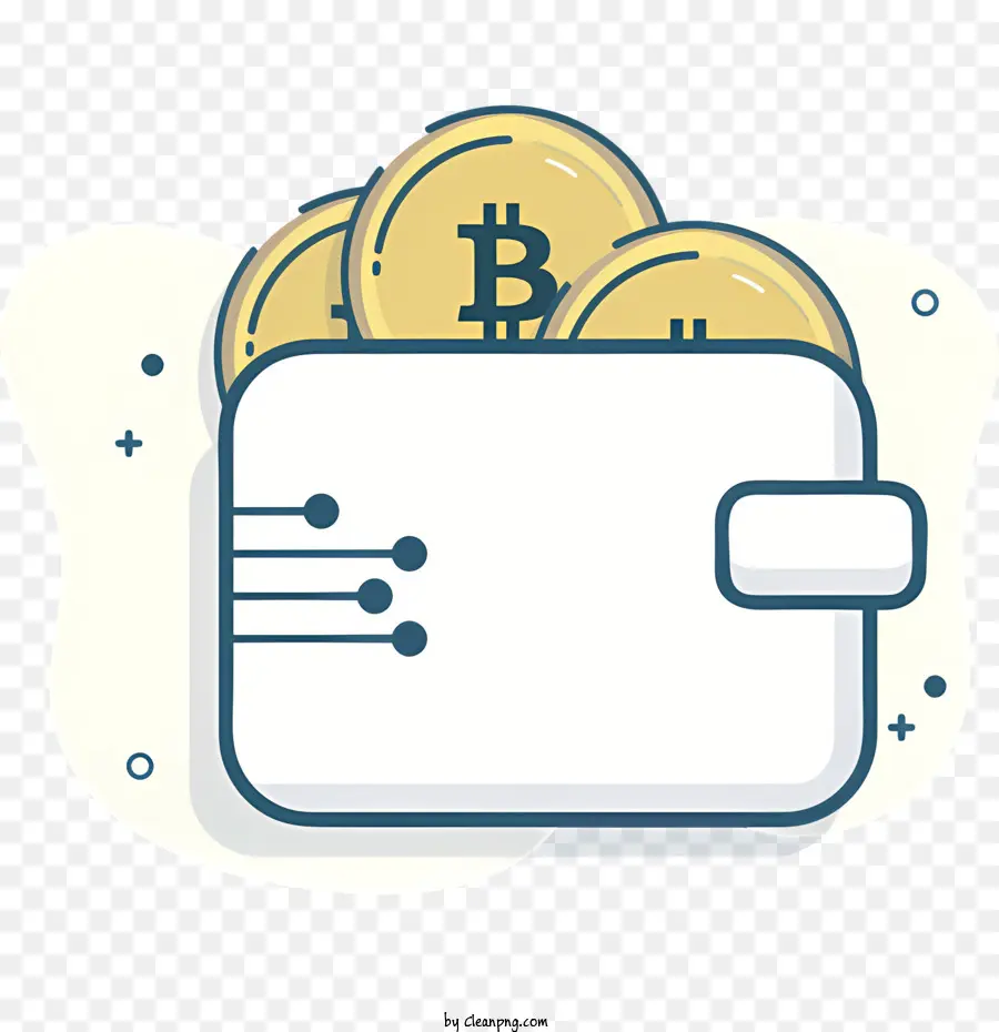 Bitcoin，Cüzdan PNG