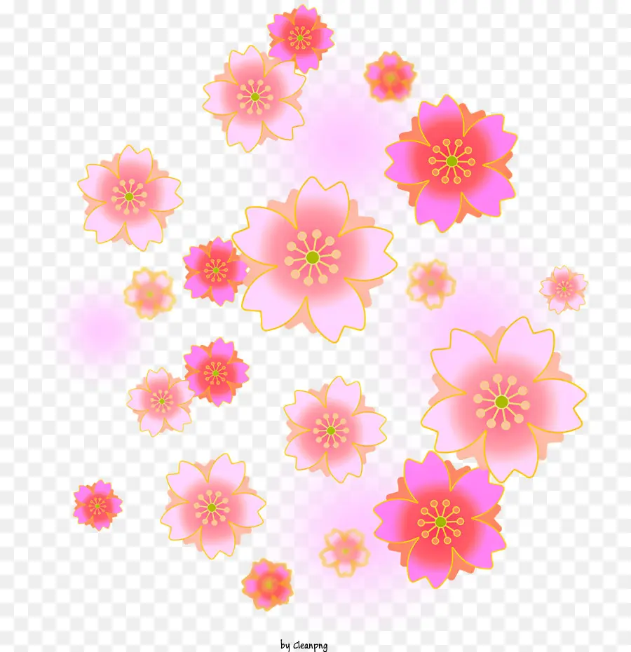 Sakura，çiçek Aranjmanı PNG