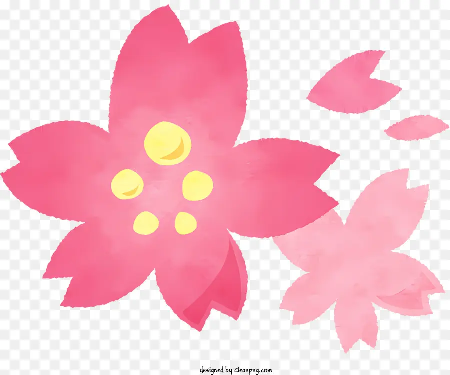 çiçek，Pembe çiçek PNG