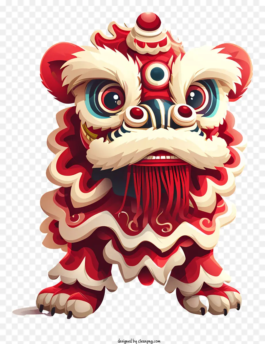 Çin Yeni Yılı，Aslan Dansı PNG