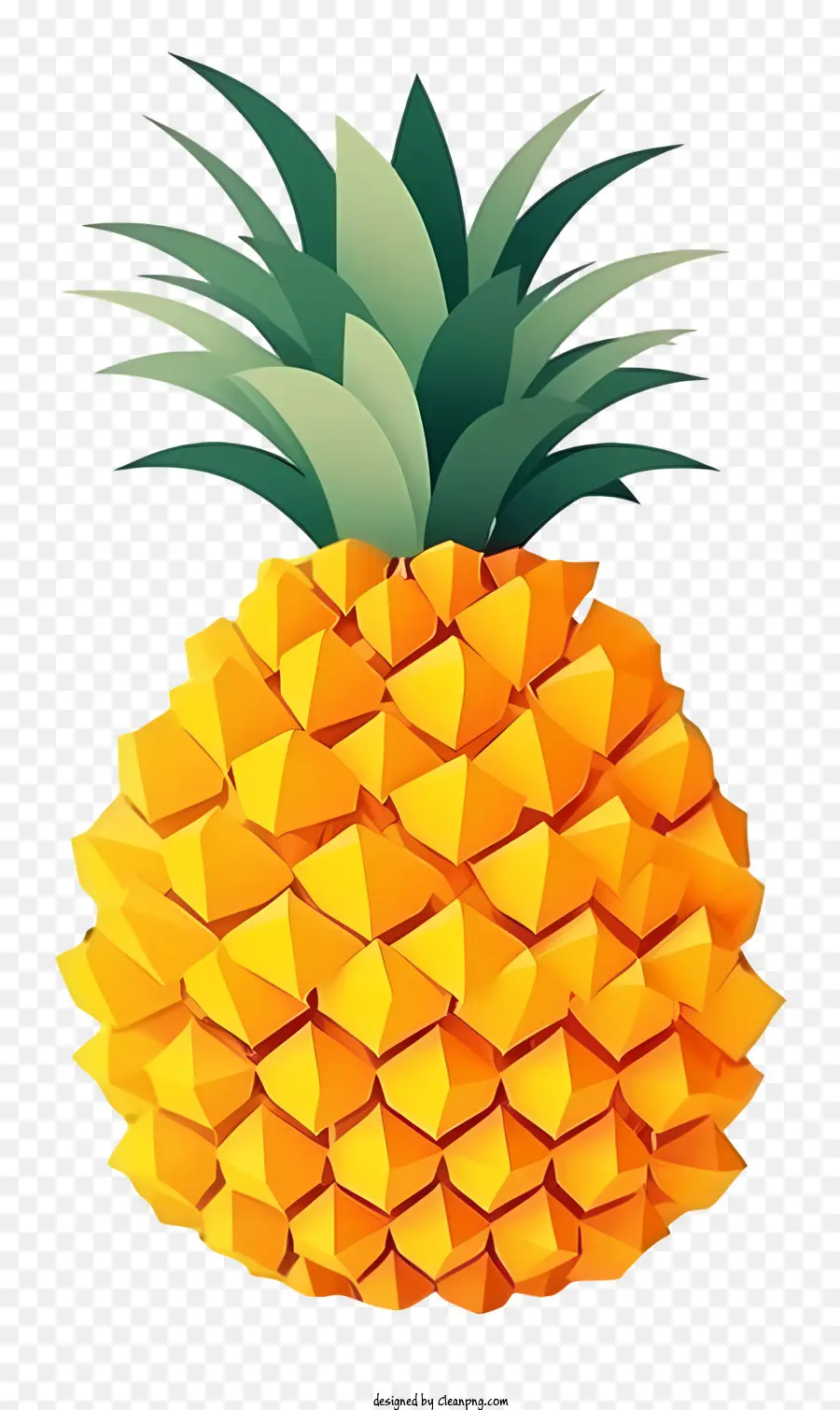 Ananas，Sarı Ananas PNG