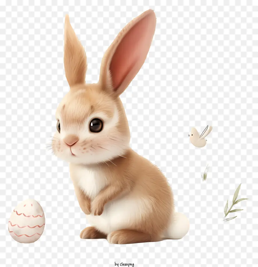 Sevimli Paskalya Tavşanı，Küçük Tavşan PNG