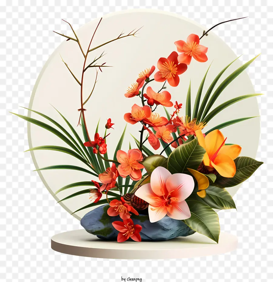 Zen çiçek Aranjmanı，Çiçek Aranjmanı PNG