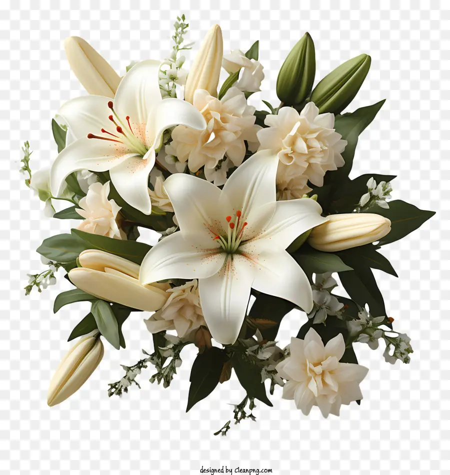 Paskalya Lily，Beyaz Lilyum PNG