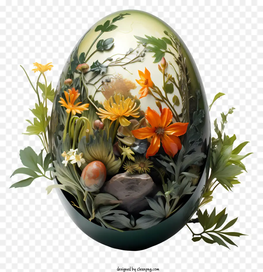 Paskalya Yumurtası，Yumurta Manzarası PNG