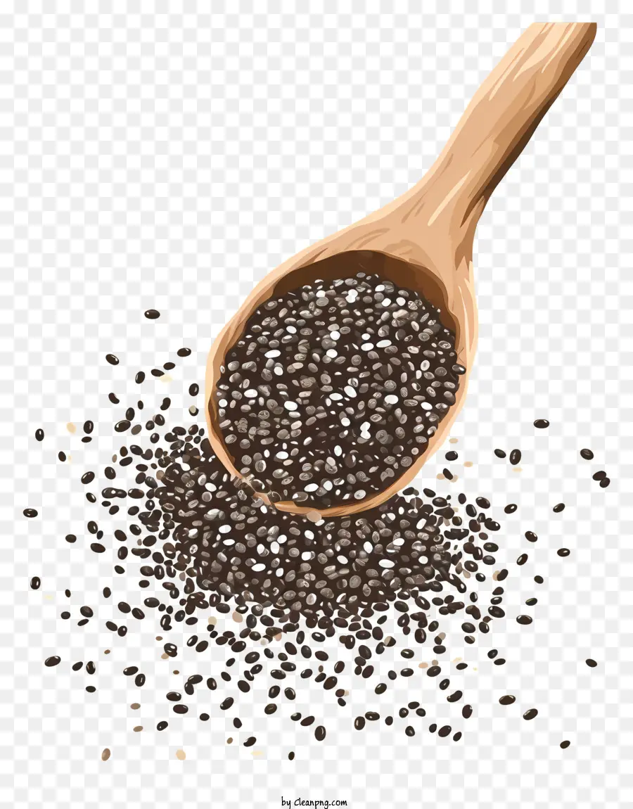 Organik，Chia Tohumları PNG