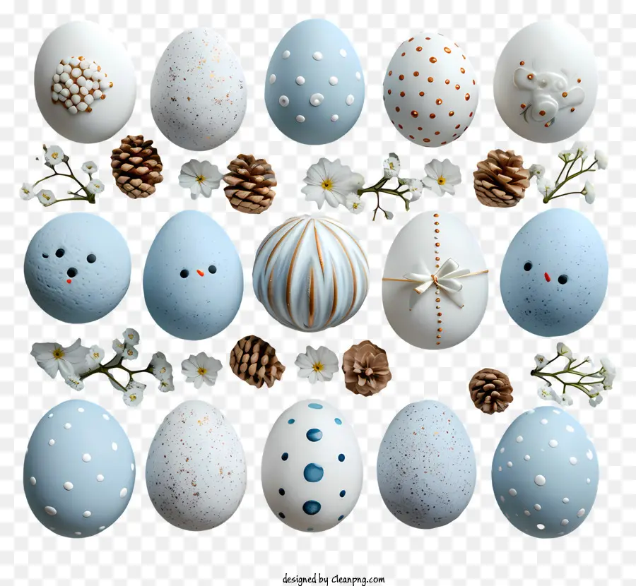 Paskalya Yumurtaları，Dekore Edilmiş Yumurta PNG