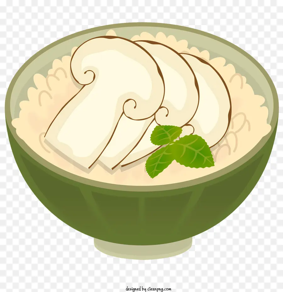 Yiyecek，Mantarlı Risotto PNG