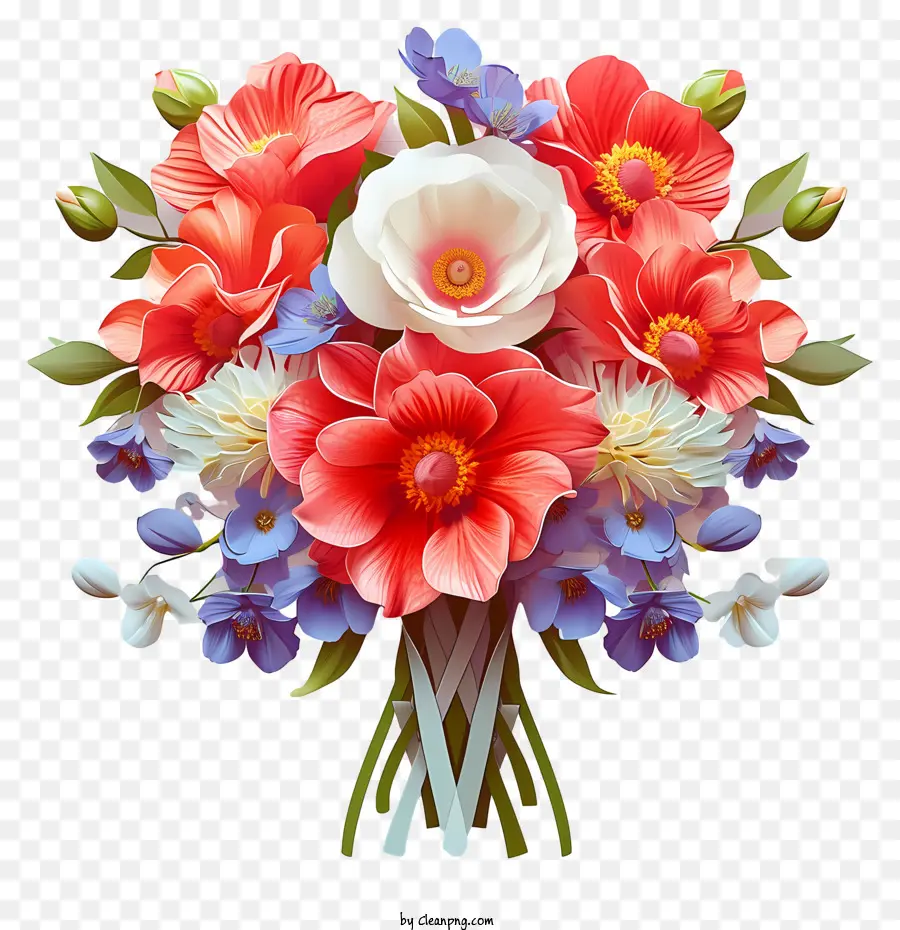 Pastel çiçek Düzenleme，çiçek Buketi PNG