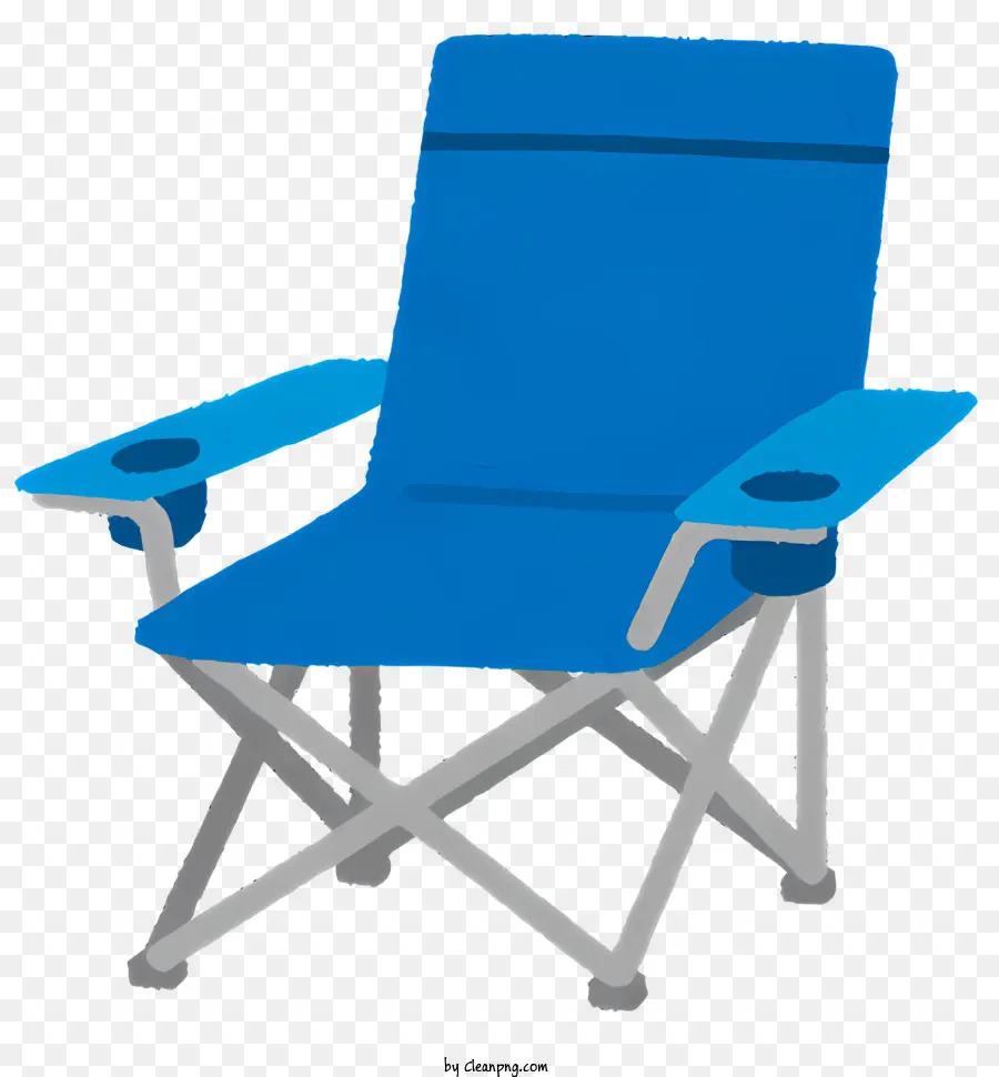 Mavi Açık Sandalye，Fincan Sahipleri PNG