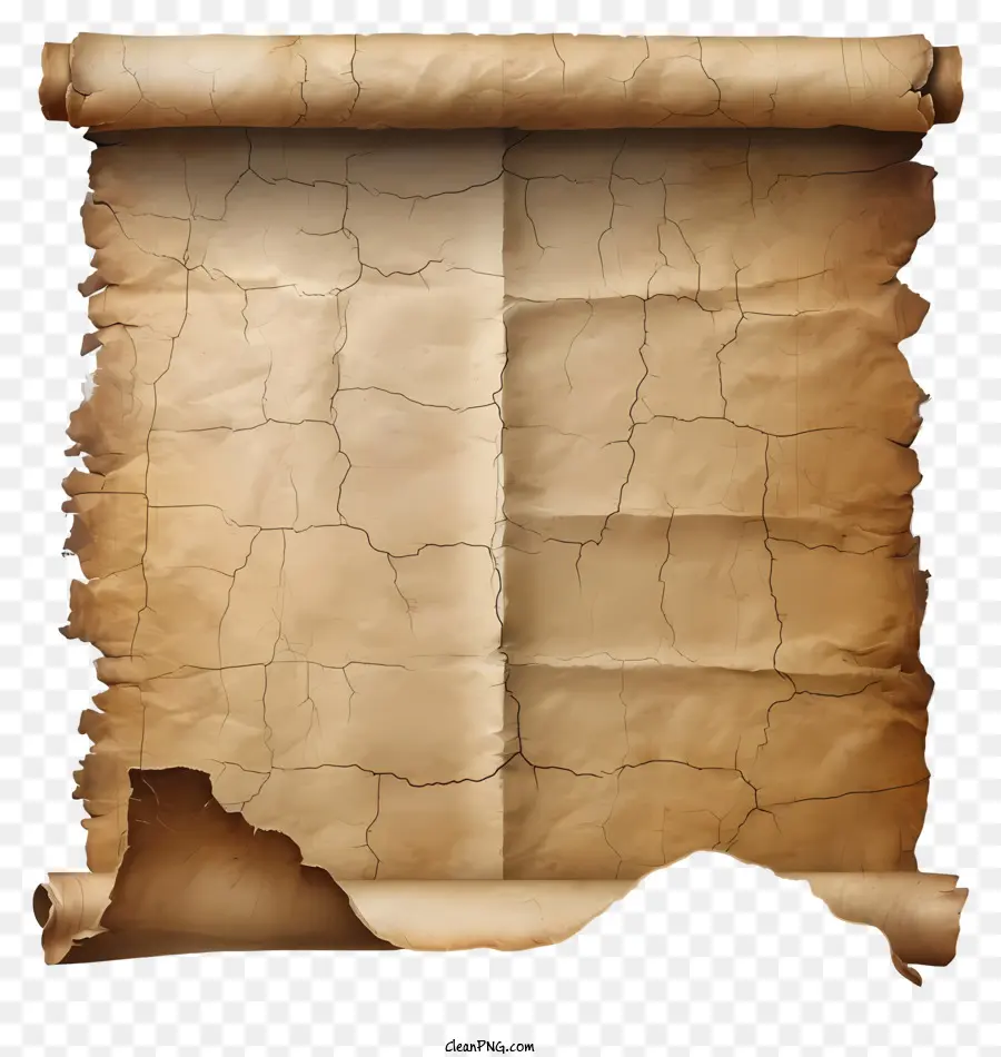 Düz Eski Kağıt，Parşömen Kağıdı PNG