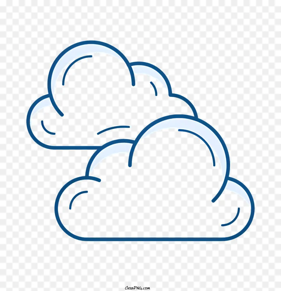 Bulut Simgesi，Cloud Illüstrasyon PNG