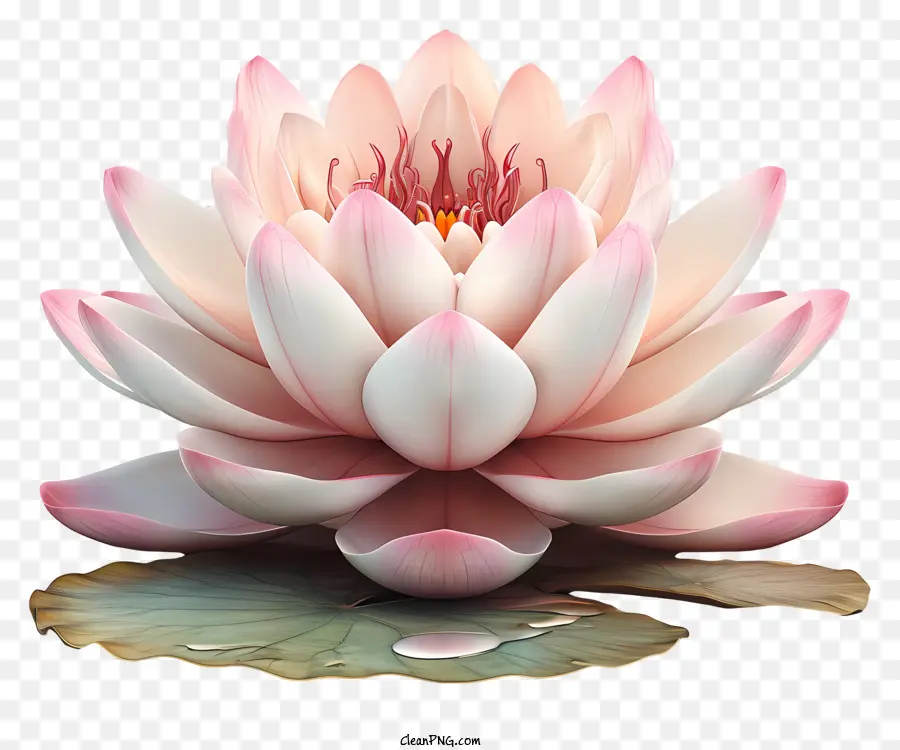 Pastel Lotus çiçeği，Çiçek PNG