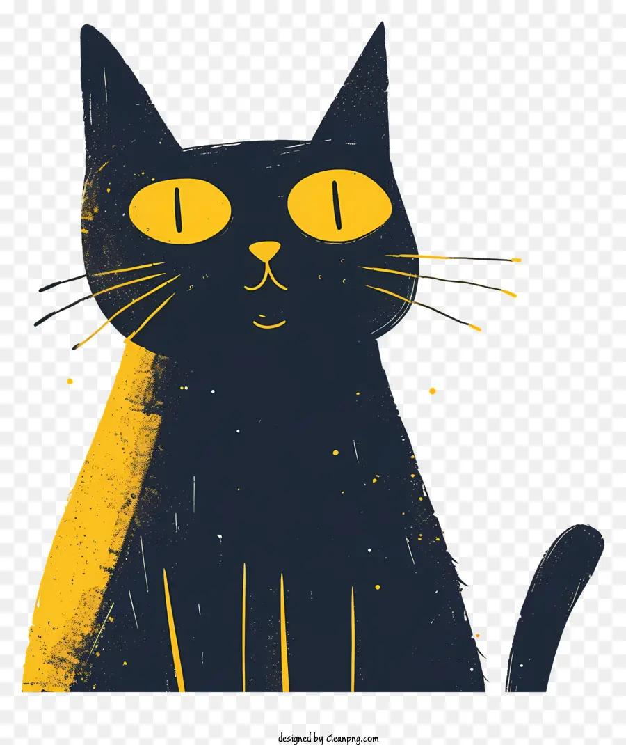 Minimalist Kedi，Kara Kedi PNG