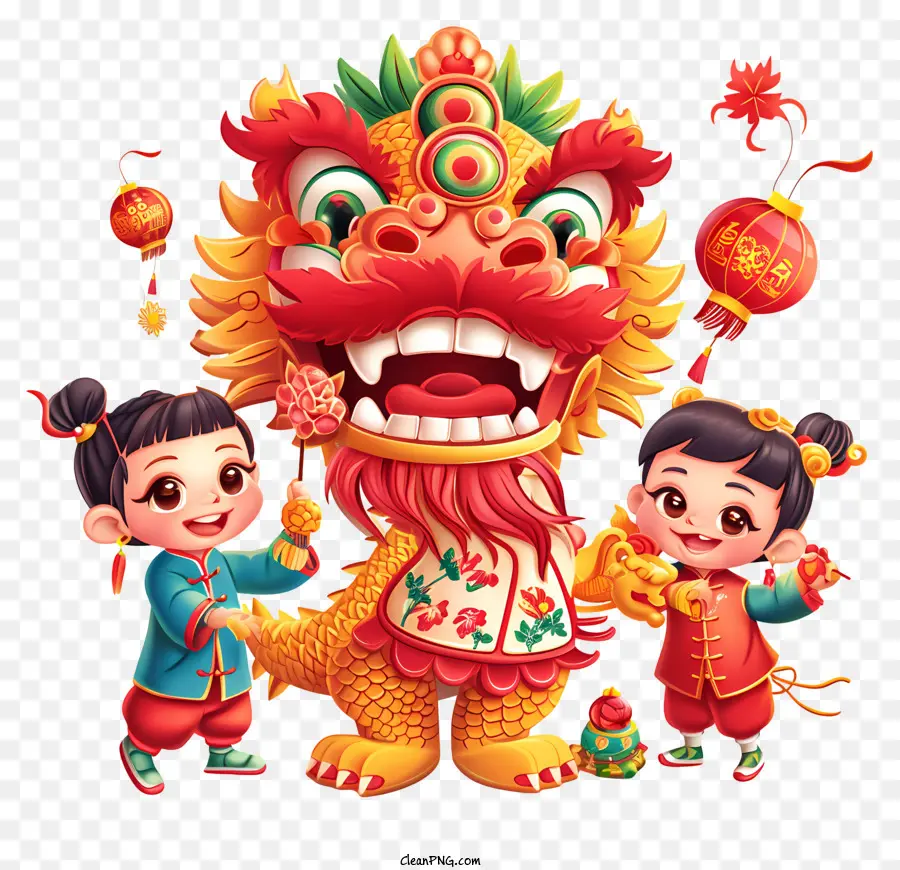 Çin Yeni Yılı，Çin Burçları PNG