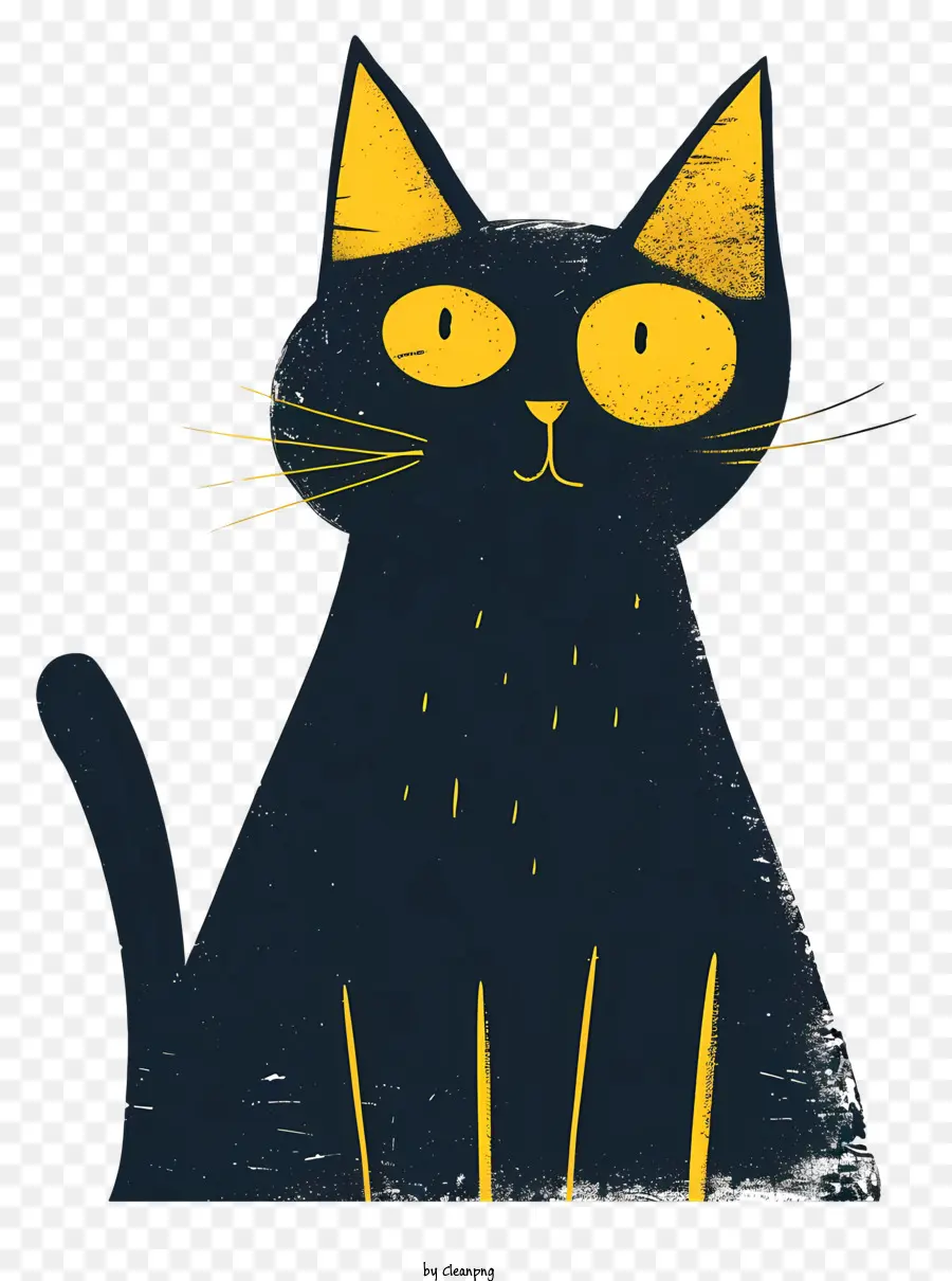 Minimalist Kedi，Kara Kedi PNG