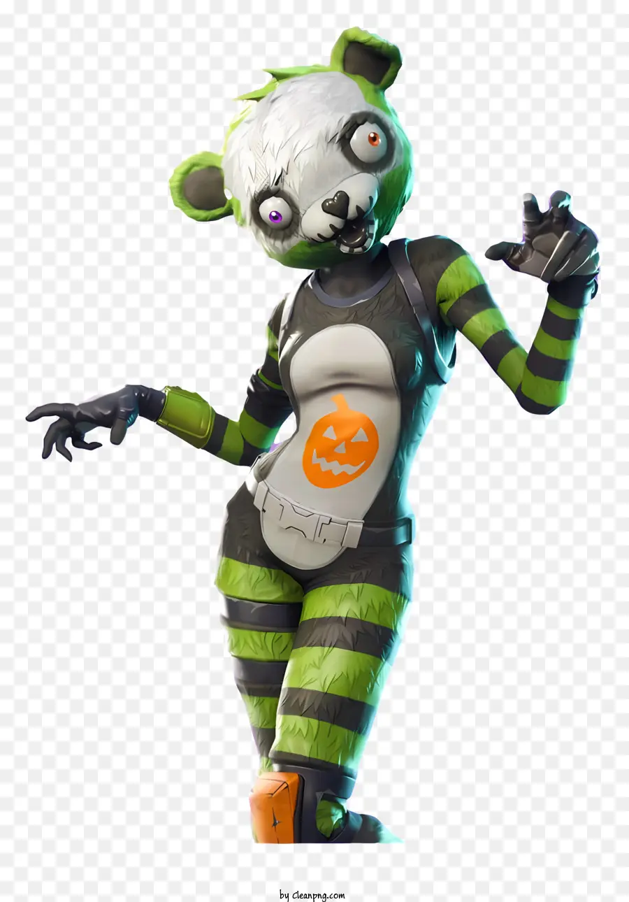 Fortnite，Zombi Panda PNG