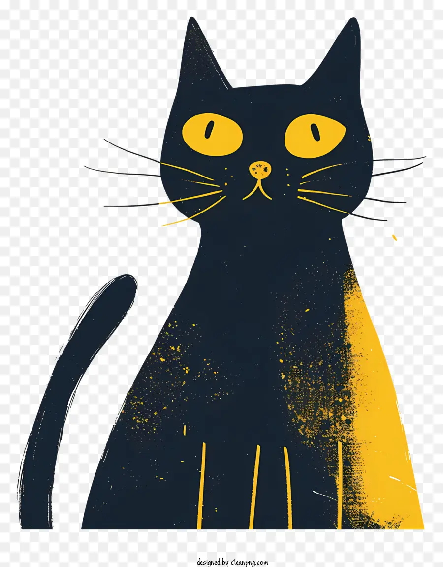 Minimalist Kedi，Kara Kedi PNG