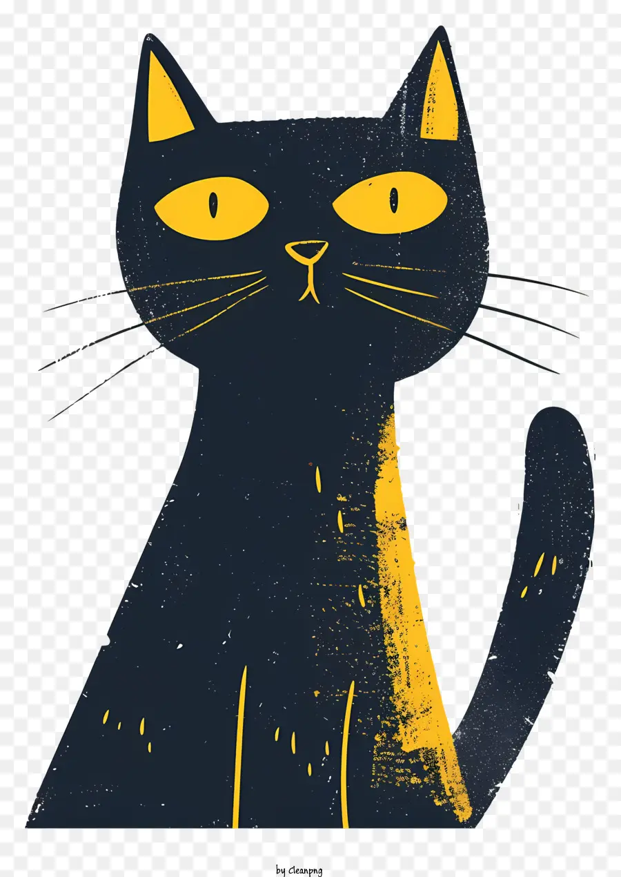 Minimalist Kedi，Kara Kedi PNG