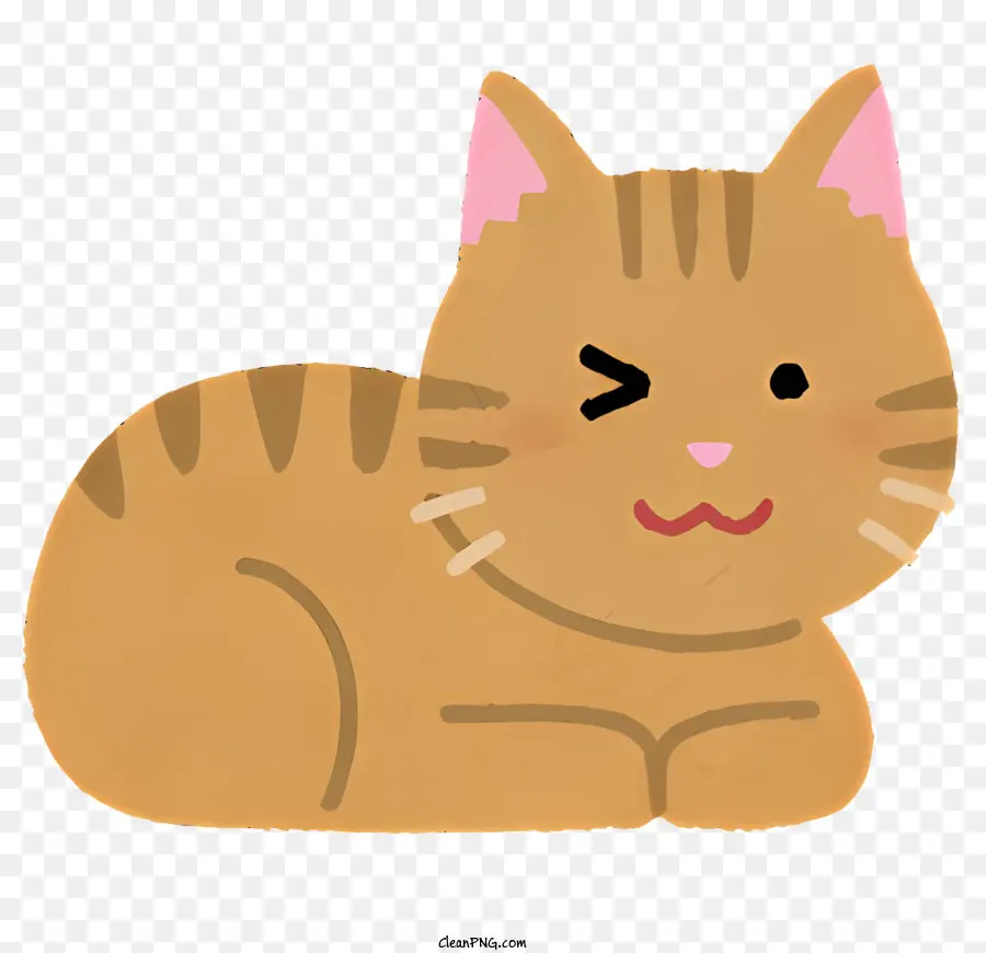 Karikatür Kedi，Kedi PNG