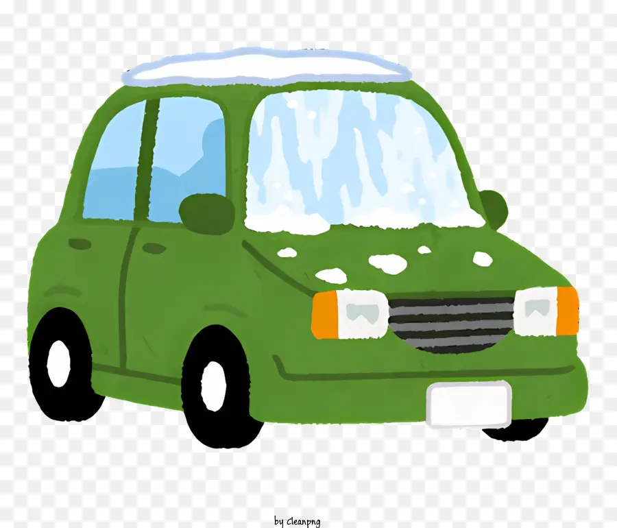 Araba Karı，Küçük Yeşil Araba PNG