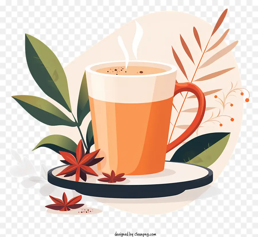 Masala Chai Çayı，Kahve Fincanı PNG
