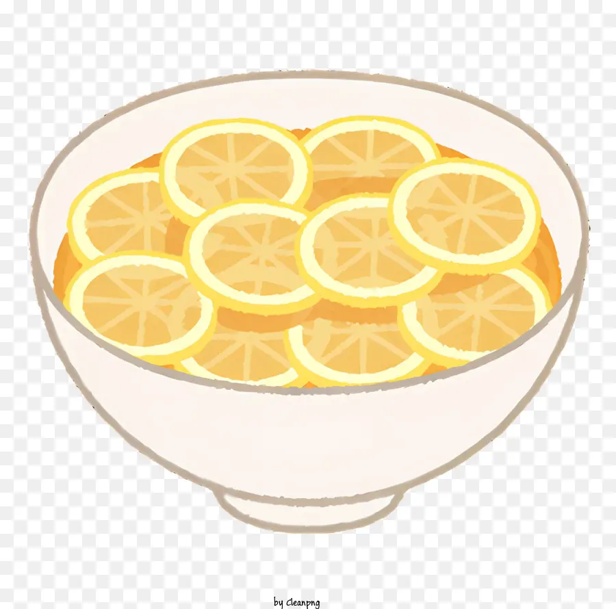 Yiyecek，Limon Dilimleri PNG