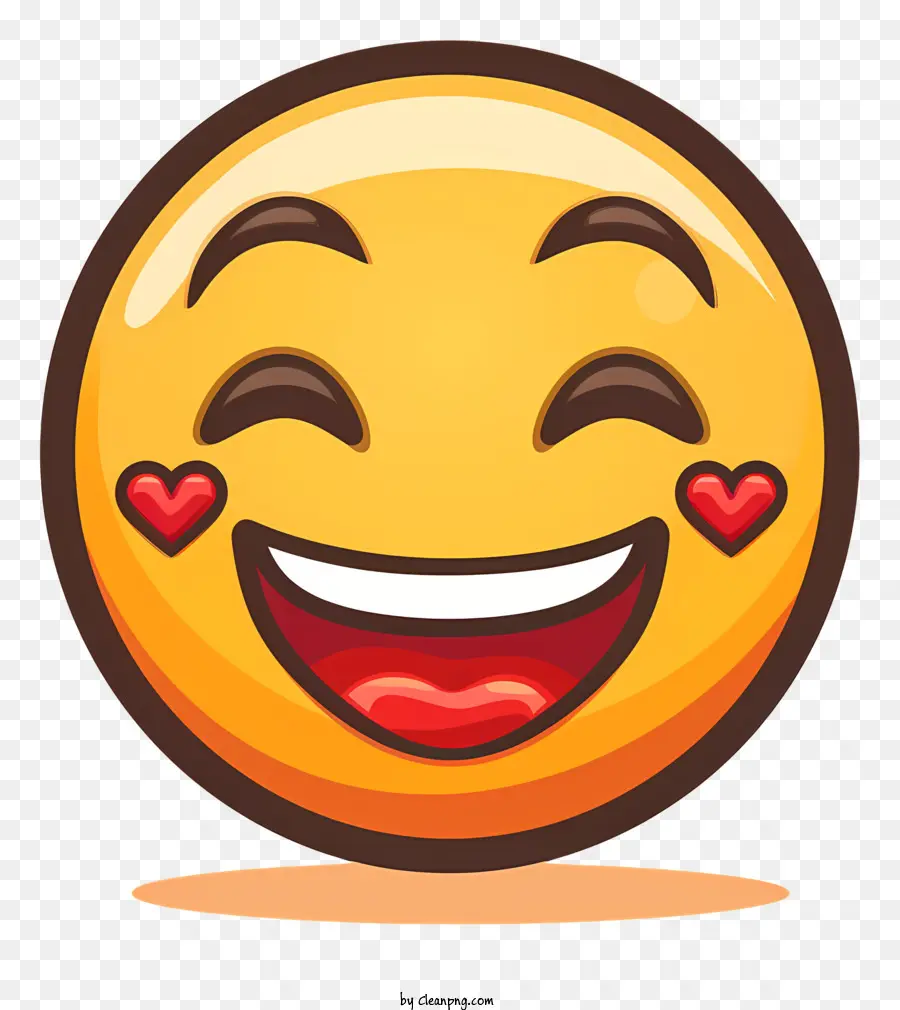 Gülümseme Emoji，Gülümseyen Yüzü PNG