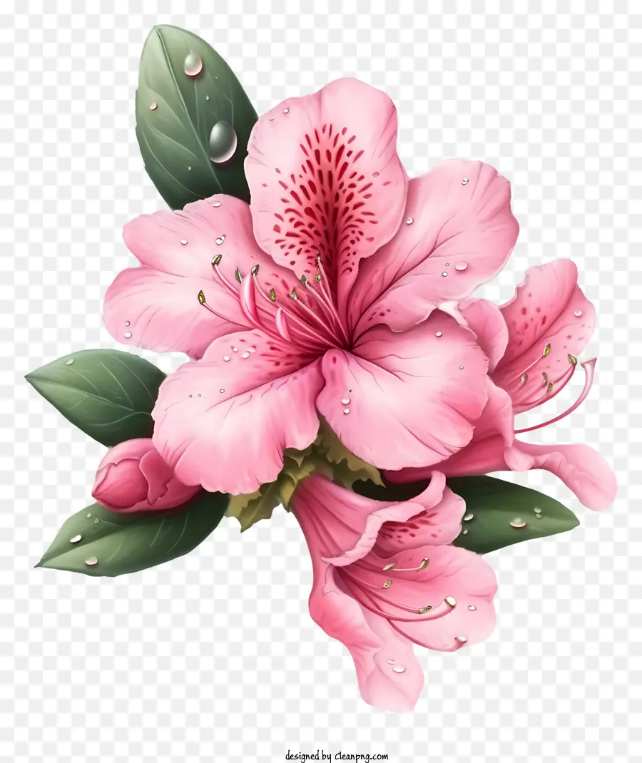 Zarif Azalea Çiçek Simgesi，Pembe çiçek PNG